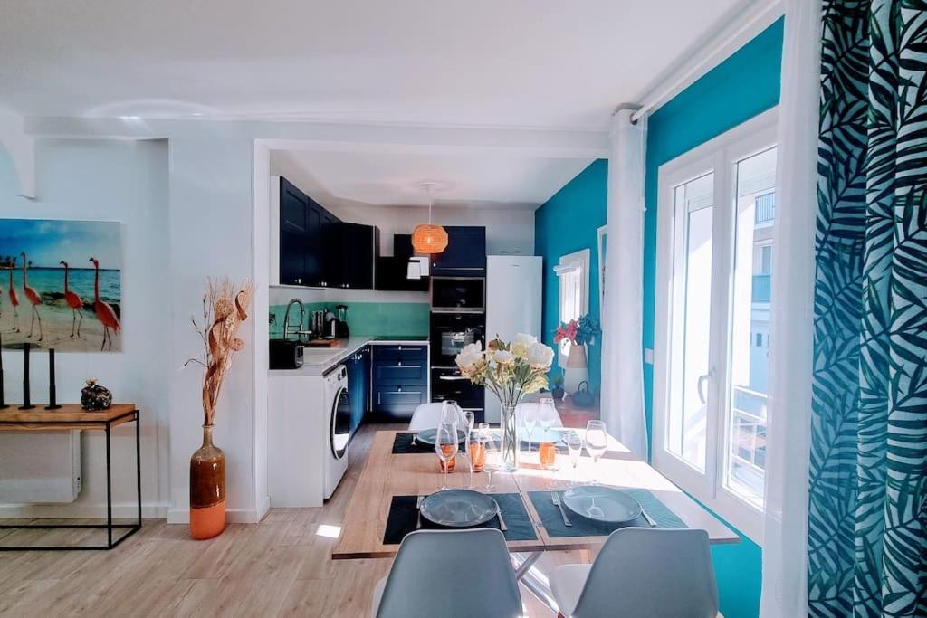 Apartamento Le Clavel Superbe Deco, Centre Historique, Climatise, Parking A Proximite Sète Exterior foto